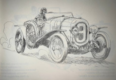 Extrait de 24 Heures du Mans -HStl- un siècle de victoire / dessins de Benjamin Béneteau