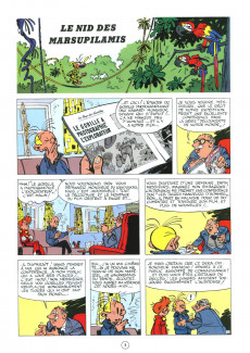 Extrait de Spirou et Fantasio -12ES1997- Le nid des Marsupilamis