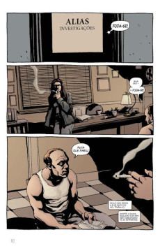 Extrait de Alias (Bendis/Gaydos) (en portugais) -1- Volume Um