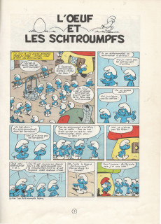 Extrait de Les schtroumpfs -4a1984-04- L'œuf et les Schtroumpfs