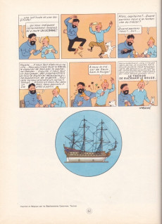 Extrait de Tintin (Historique) -11B24Bis- Le Secret de la Licorne