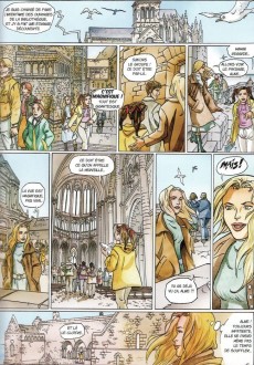 Extrait de Les aventures d'Aline -3- Les Gardiens du Mont Saint-Michel