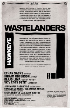 Extrait de Wastelanders: Hawkeye (2021) -1VC- Issue #1