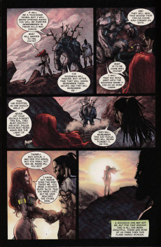 Extrait de Sword of  Red Sonja : Doom Of The Gods -4- Issue #4