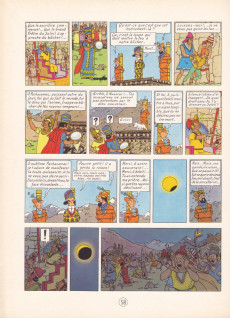 Extrait de Tintin (Historique) -14B20Bis- Le Temple du Soleil