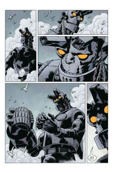 Extrait de Giant Robot Hellboy (2023) -VC- Issue #1
