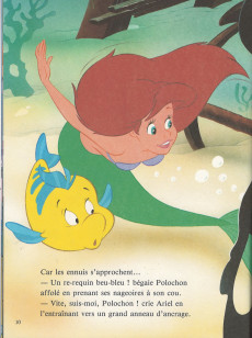Extrait de Walt Disney (France Loisirs) -1992- La Petite Sirène