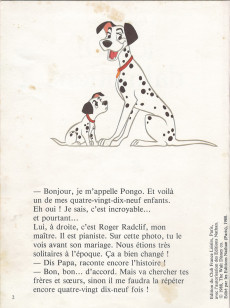 Extrait de Walt Disney (France Loisirs) -1988- Les 101 Dalmatiens