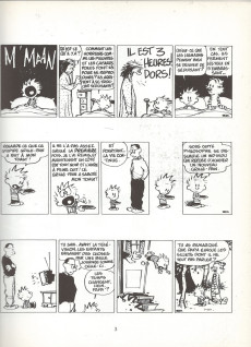 Extrait de Calvin et Hobbes -15a2001- Complètement surbookés !