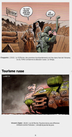 Extrait de Rétro du dessin de presse suisse -2022- Rétro du dessin de presse suisse 2022