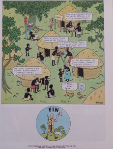 Extrait de Tintin (Historique) -2C7- Tintin au Congo