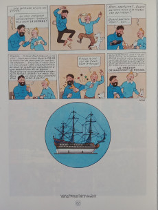 Extrait de Tintin (Historique) -11C8ter- Le Secret de la Licorne