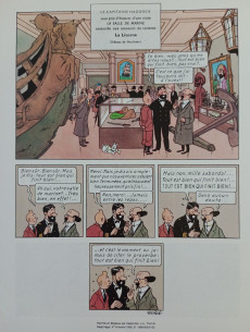 Extrait de Tintin (Historique) -12C8ter- Le Trésor de Rackham le Rouge