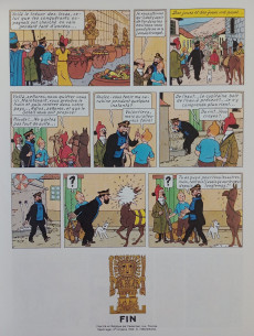Extrait de Tintin (Historique) -14C8bis- Le temple du soleil