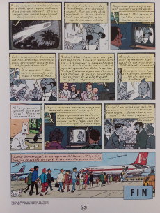 Extrait de Tintin (Historique) -22C8ter- Vol 714 pour Sydney