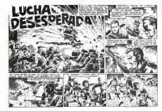 Extrait de Colección Comandos (Editorial Valenciana - 1957) -83- Lucha desesperada