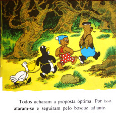 Extrait de Petzi (en Portugais) (Mini Livro) -1- Petzi à procura do papão