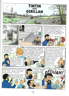 Extrait de Tintin (en langues étrangères) -23Suedois- Tintin et les Picaros (Tintin hos Gerillan)