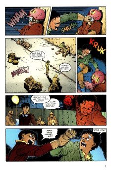 Extrait de Akira (en portugais) -2- O poder de Tetsuo