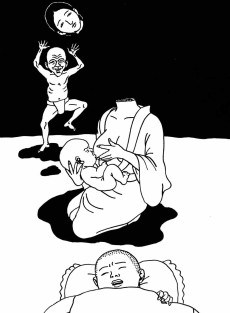 Extrait de (AUT) Saeki, Toshio -2006- Les premiers dessins de Toshio Saeki