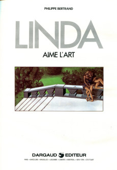 Extrait de Linda aime l'art - Tome 1a1987