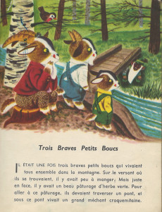 Extrait de Un petit livre d'or -62- trois braves petits boucs et le loup et les chevreaux
