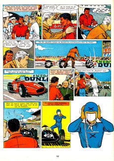 Extrait de Michel Vaillant (en néerlandais) -2c1968- De gemaskerde racer