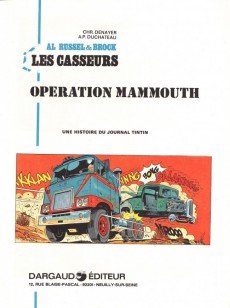 Extrait de Les casseurs - Al & Brock -3'- Opération Mammouth