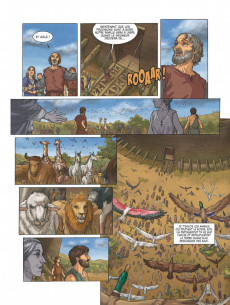 Extrait de L'arche de Noé et le déluge