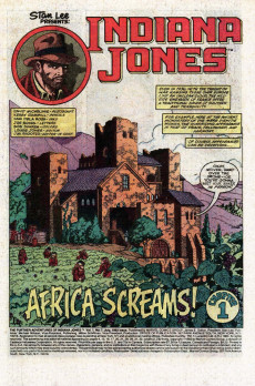 Extrait de The further Adventures of Indiana Jones (Marvel comics - 1983) -7- Africa Screams!