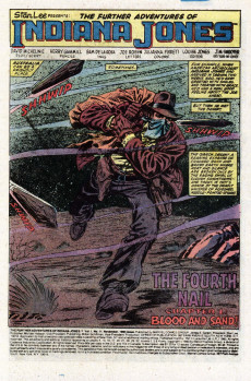 Extrait de The further Adventures of Indiana Jones (Marvel comics - 1983) -11- Blood and Sand