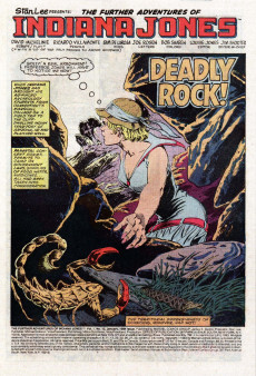 Extrait de The further Adventures of Indiana Jones (Marvel comics - 1983) -13- Deadly Rock!