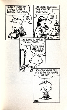 Extrait de Calvin and Hobbes (timewarner paperbacks) -2g- One Day the Wind will Change