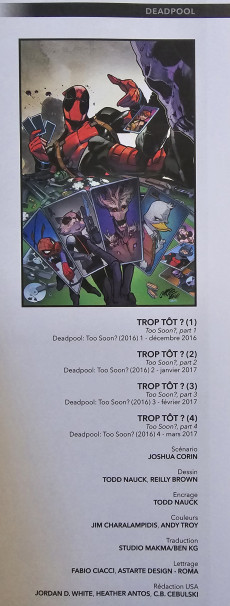 Extrait de Deadpool  (Carrefour) -9- Le canard