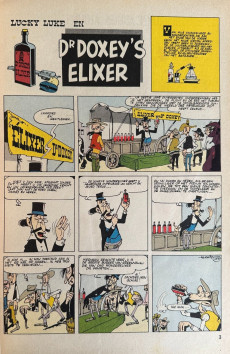 Extrait de Lucky Luke (en néerlandais) -7- Dr Doxey's elixer