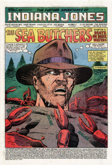 Extrait de The further Adventures of Indiana Jones (Marvel comics - 1983) -16- Death on Dark Waters