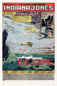Extrait de The further Adventures of Indiana Jones (Marvel comics - 1983) -31- Big Game