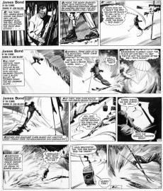 Extrait de James Bond 007 (Comic Strips) -4- On Her Majesty's Secret Service