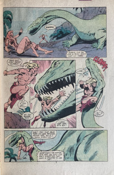 Extrait de Ka-Zar the Savage (1981) -4- When the sea gives up its dead!