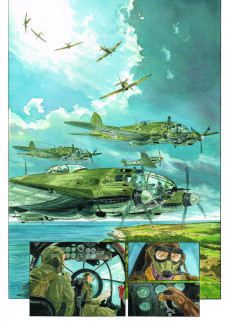 Extrait de Ciel d'orages -1- London burning