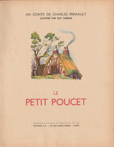 Extrait de (AUT) Sabran -1951- Le petit poucet