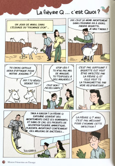 Extrait de Les aventures de Léo, Tara et Paul -4PUB- Mission Prévention en Élevage