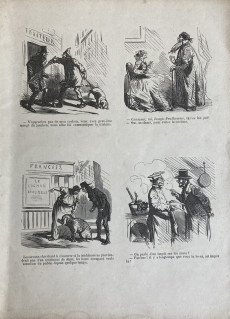 Extrait de (AUT) Cham -1866- Revue Fantaisiste : album de soixante caricatures