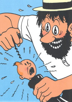 Extrait de Tintin - Divers -GéoHS 2024- Tintin - C'est l'aventure - HS5 - Haddock, un homme à la mer !