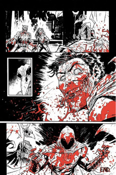 Extrait de Marvel Zombies : Black, White & Blood