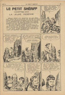 Extrait de Le petit Shériff -11- La jeune indienne