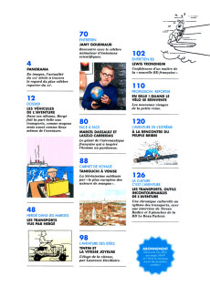 Extrait de Tintin - Divers -Géo21- Tintin - C'est l'aventure - N°21 - Les transports, à toute vitesse !