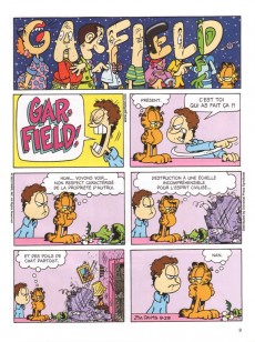 Extrait de Garfield (Dargaud) -41- Garfield va au panier