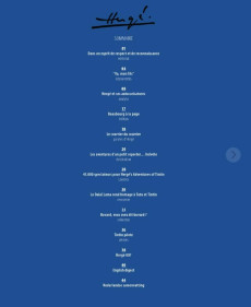 Extrait de Tintin - Divers -Revue N°1- Hergé