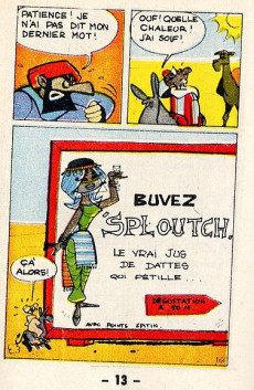 Extrait de Mini-récits et stripbooks Spirou -MR1289- L'Écumeur des sables